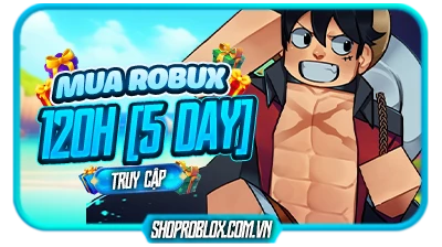 Mua Robux 120h (Đã biết tạo gamepass)