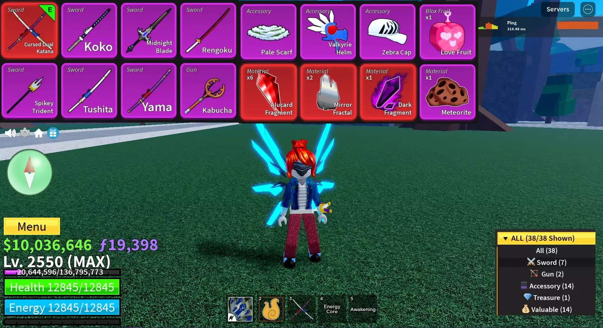 👑Acc Tộc Cyborg V4 Full GEAR + Cực Nhiều Beli, Frag