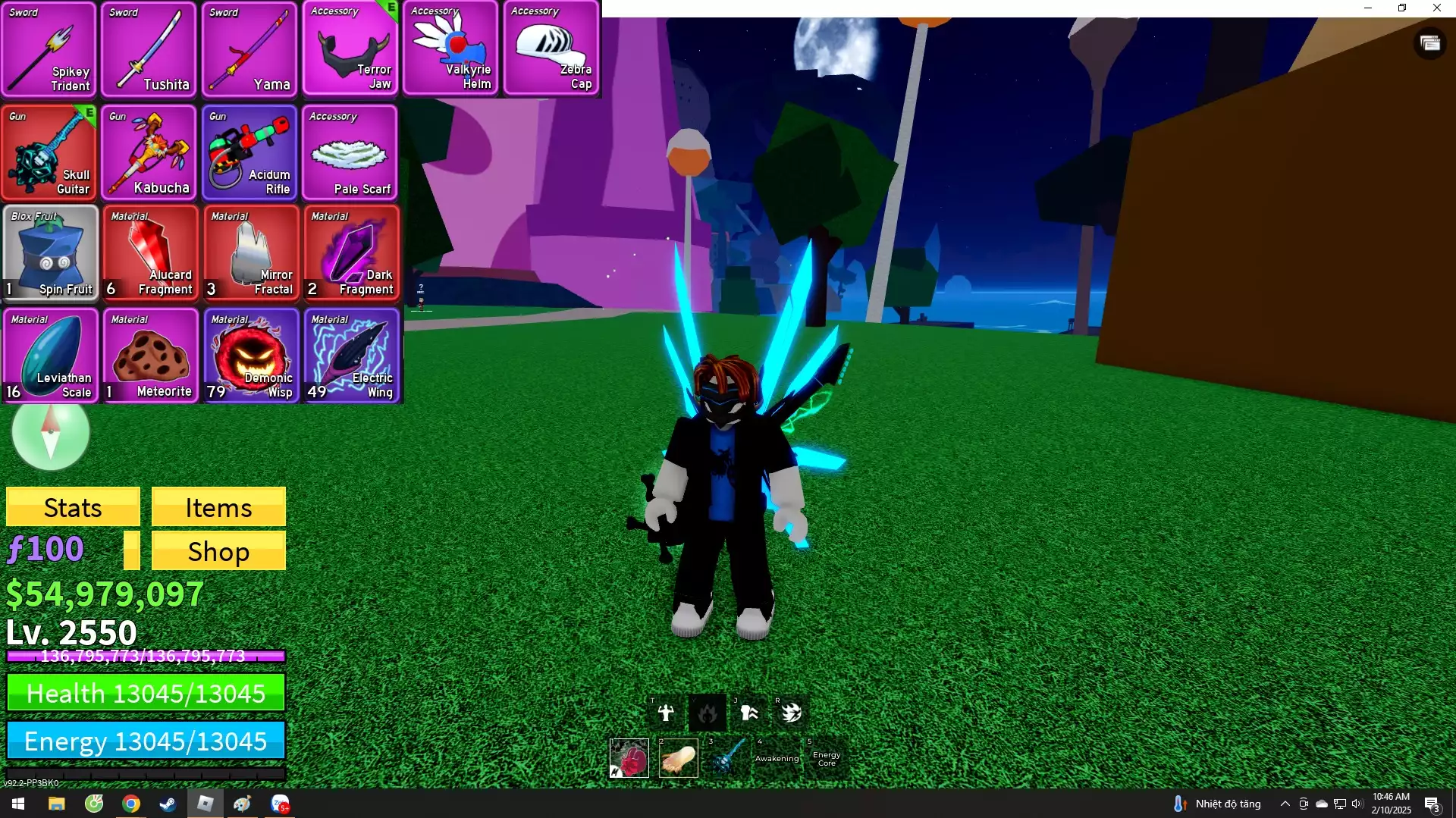 Meele Mới + 6 Tộc V4 Full Gear ( Human, Rabbit, Mink, Angel,Cyborg,Ghoul)