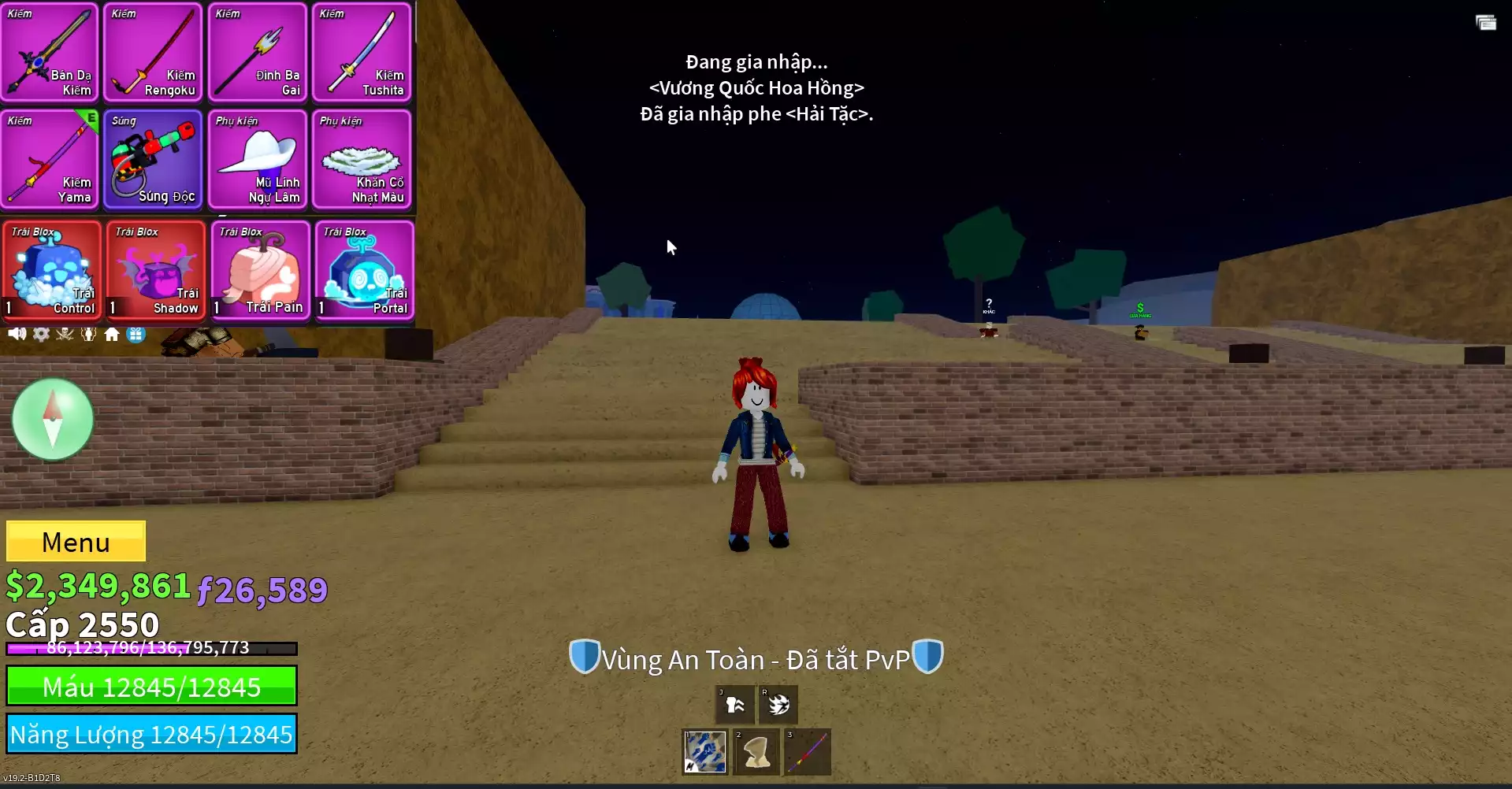 Acc nhiều Trái Đỏ Vip