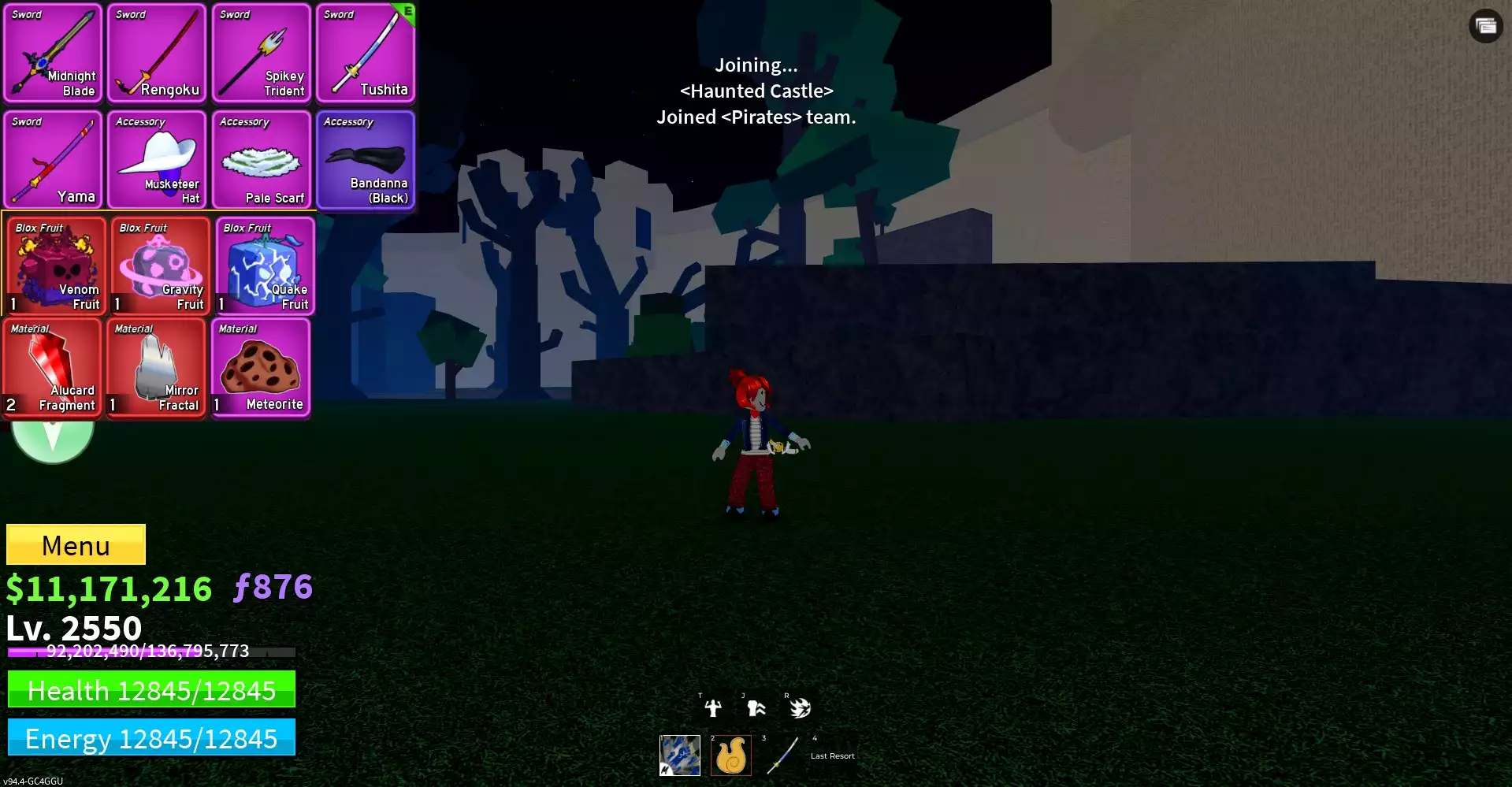 Acc nhiều Trái Đỏ Vip