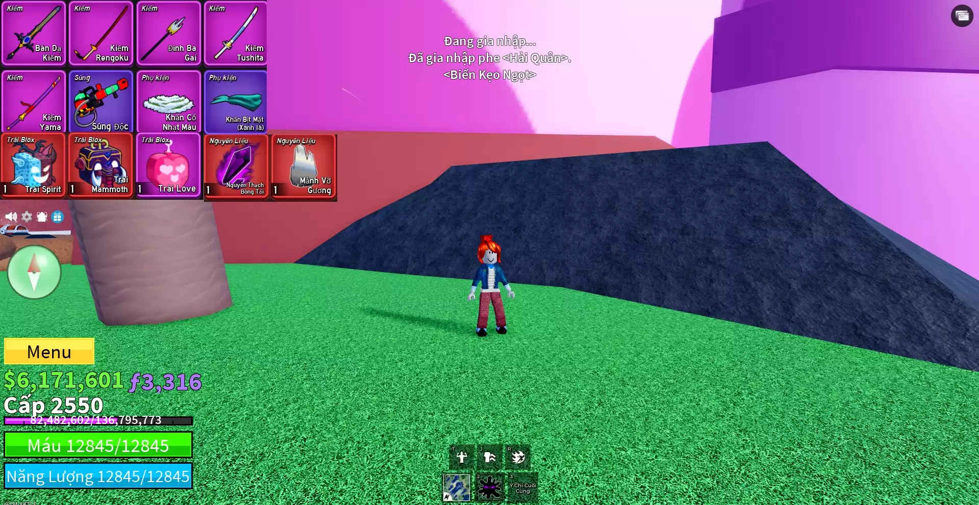 Acc nhiều Trái Đỏ Vip