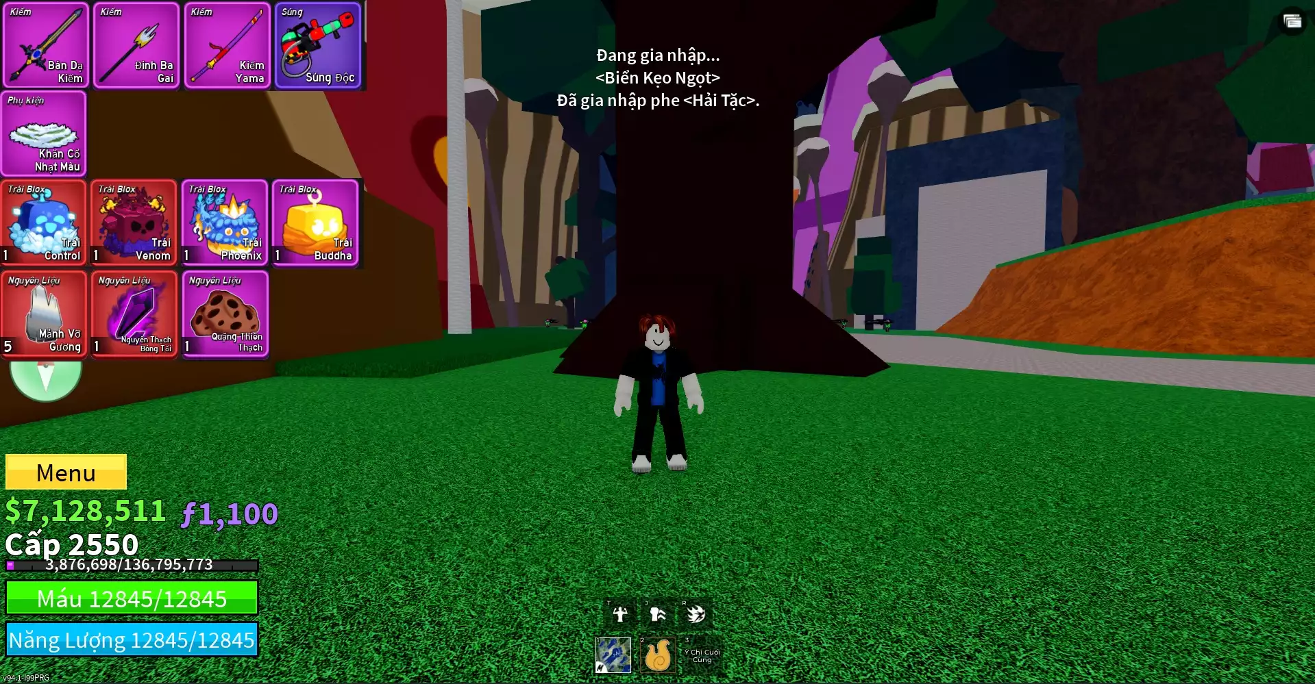 Acc nhiều Trái Đỏ Vip