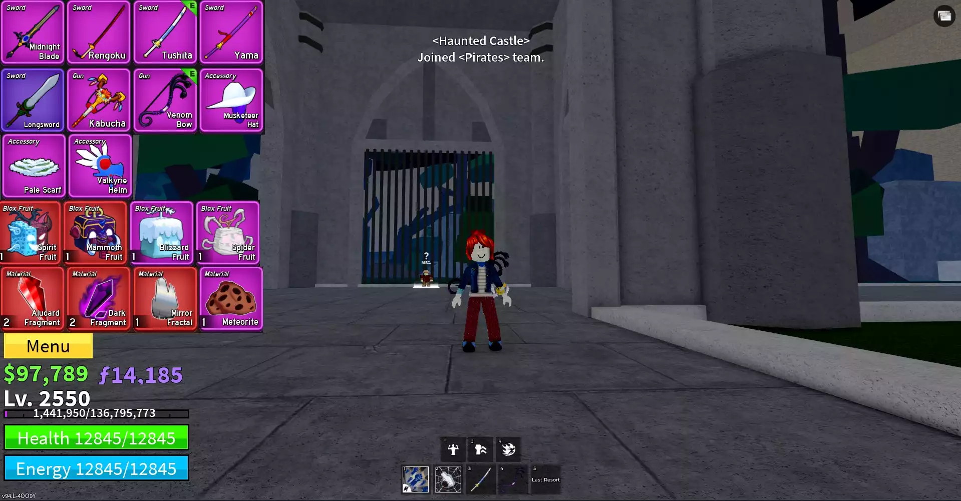 Acc nhiều Trái Đỏ Vip