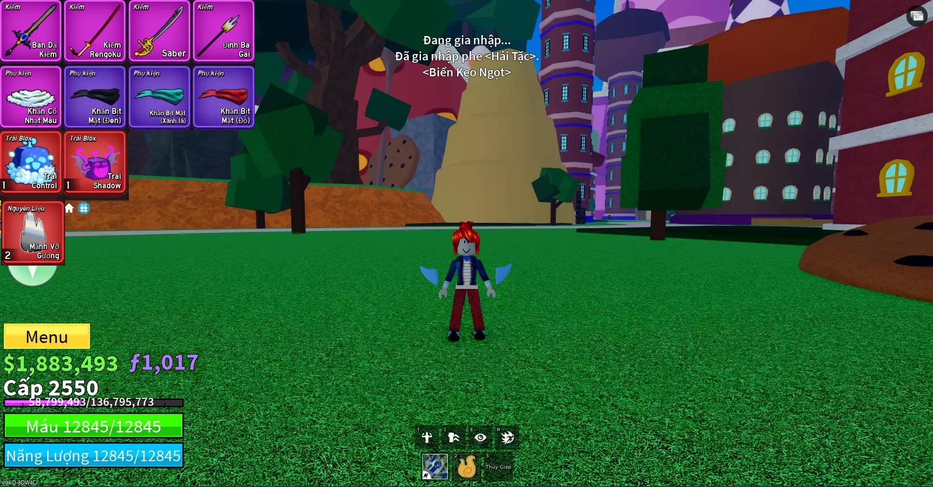 Acc nhiều Trái Đỏ Vip