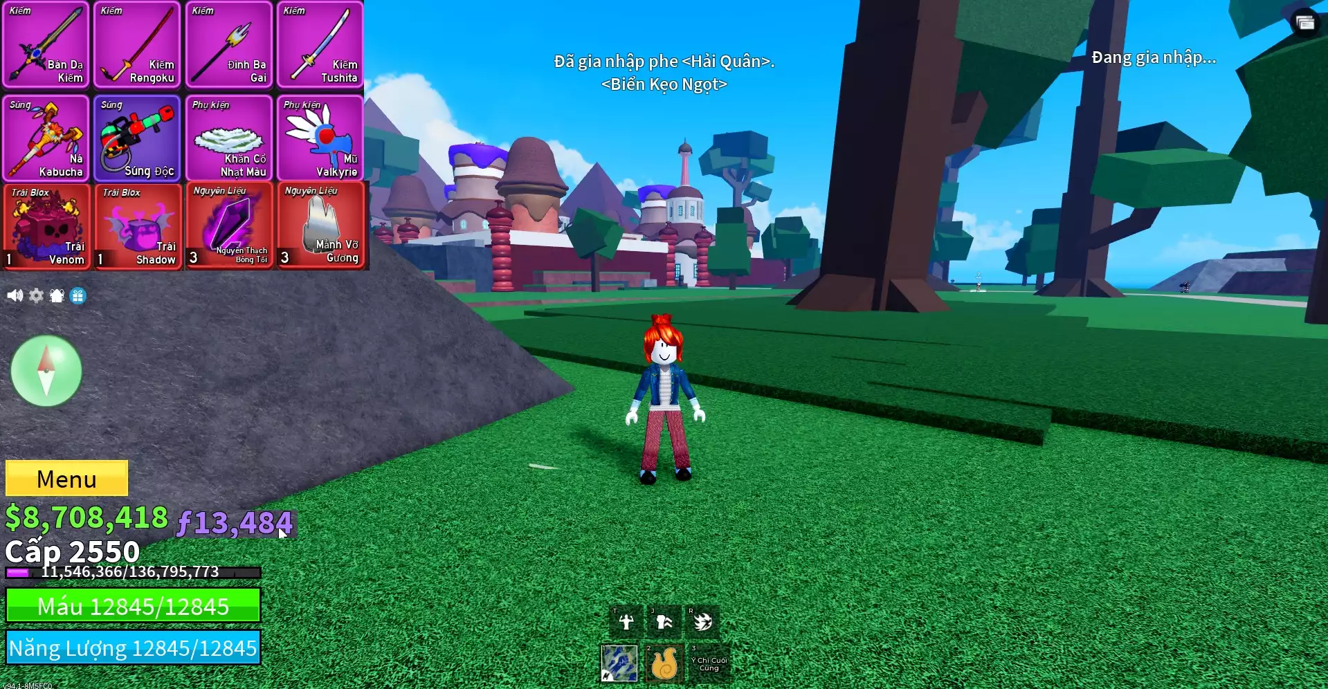 Acc nhiều Trái Đỏ Vip