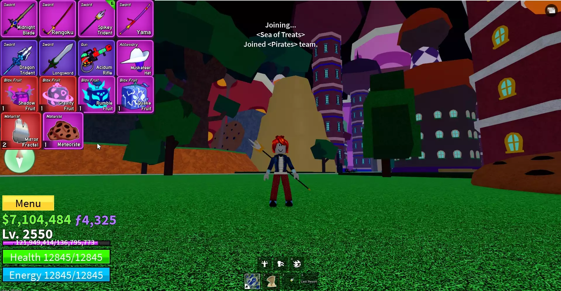 Acc nhiều Trái Đỏ Vip