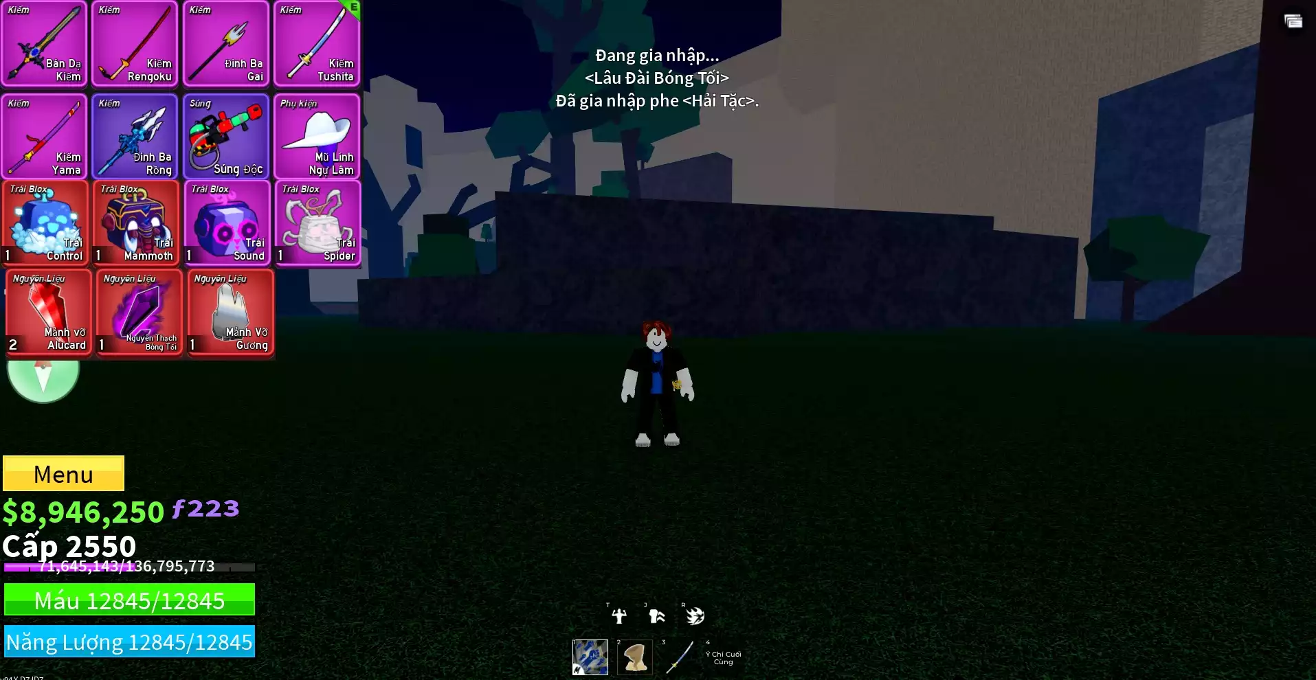 Acc nhiều Trái Đỏ Vip