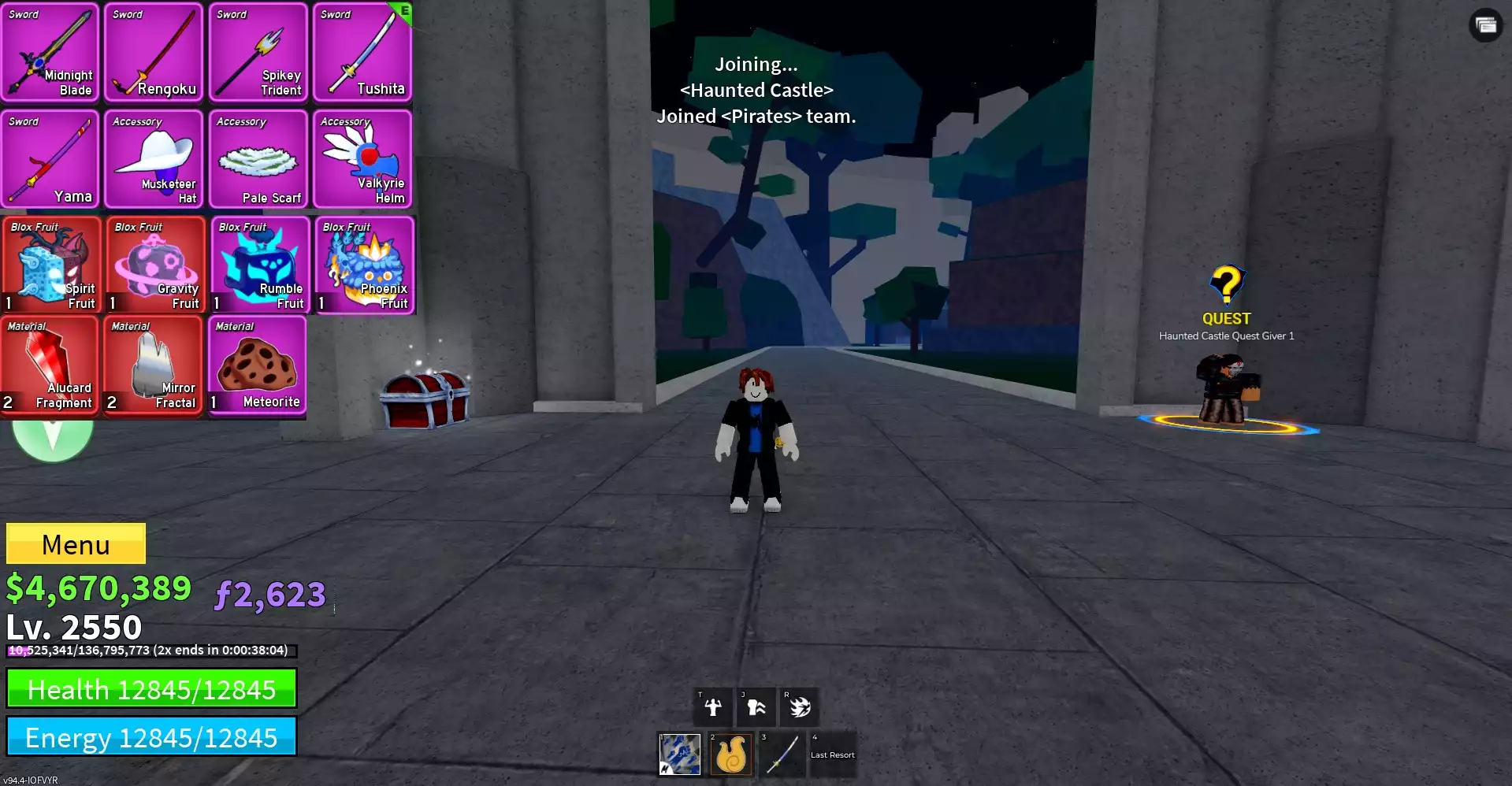 Acc nhiều Trái Đỏ Vip