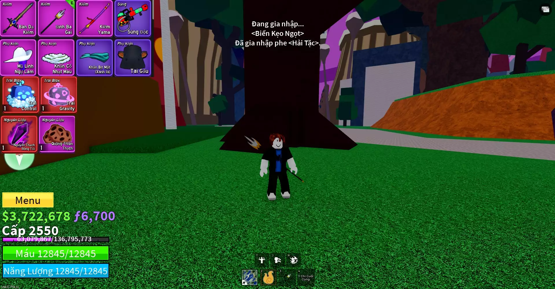 Acc nhiều Trái Đỏ Vip