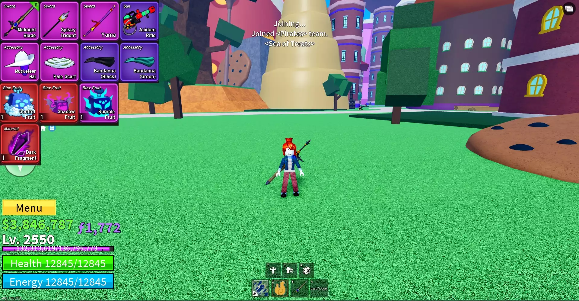 Acc nhiều Trái Đỏ Vip