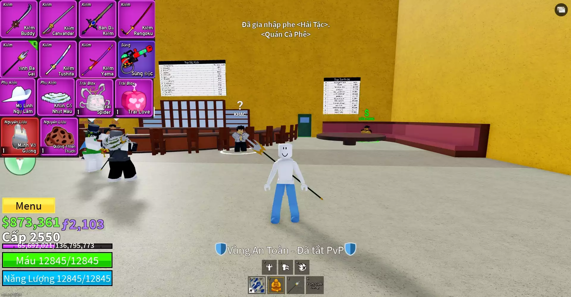 Acc nhiều Trái Đỏ Vip