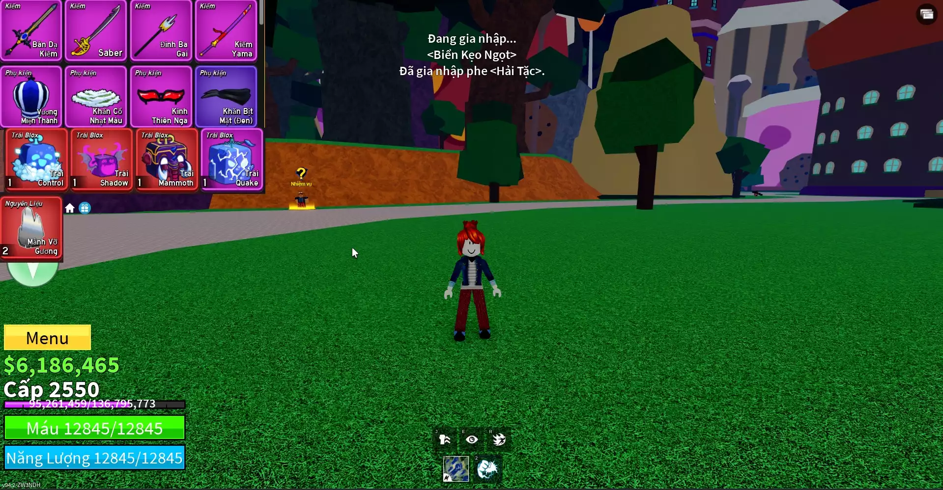 Acc nhiều Trái Đỏ Vip