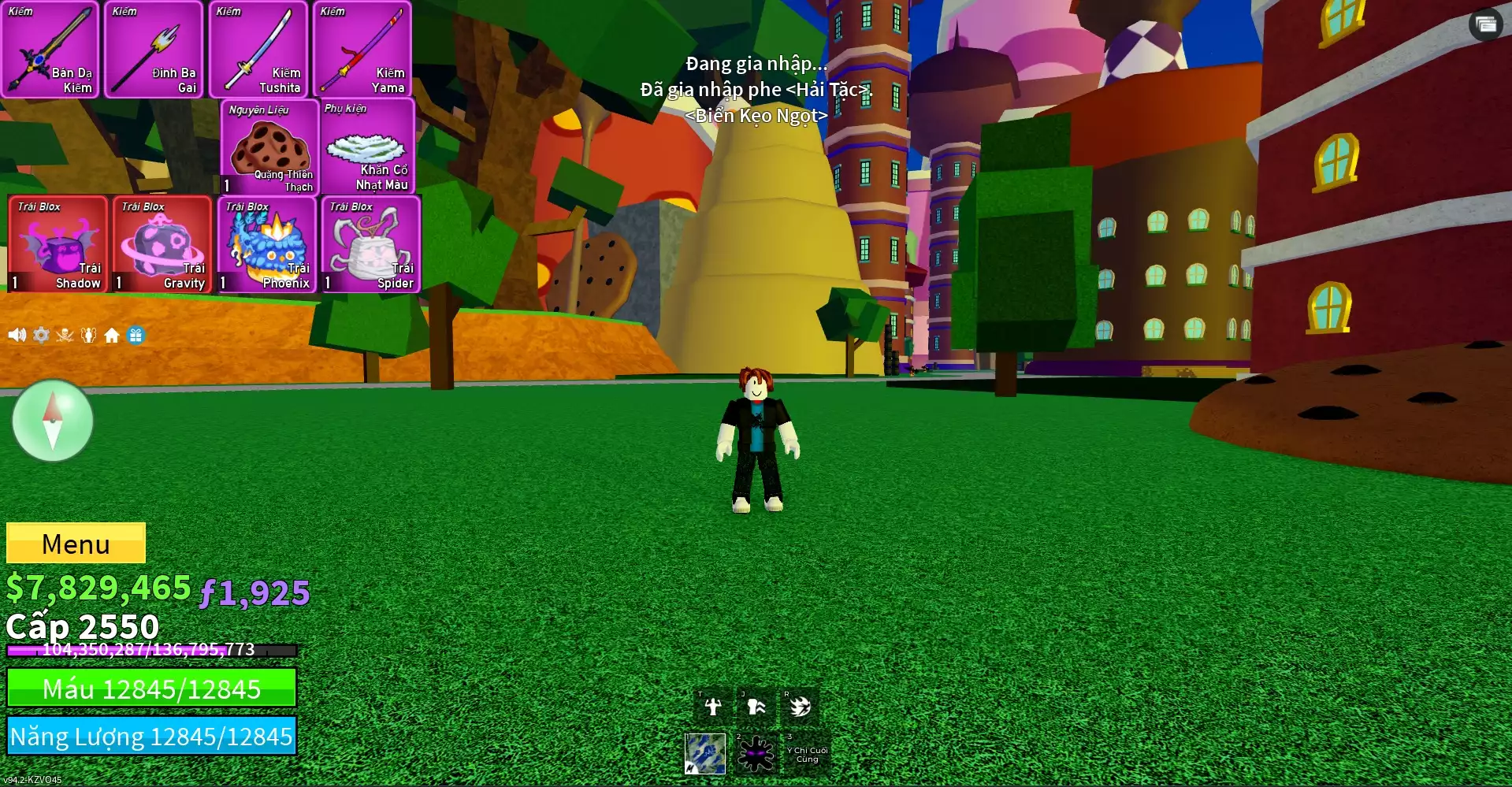 Acc nhiều Trái Đỏ Vip