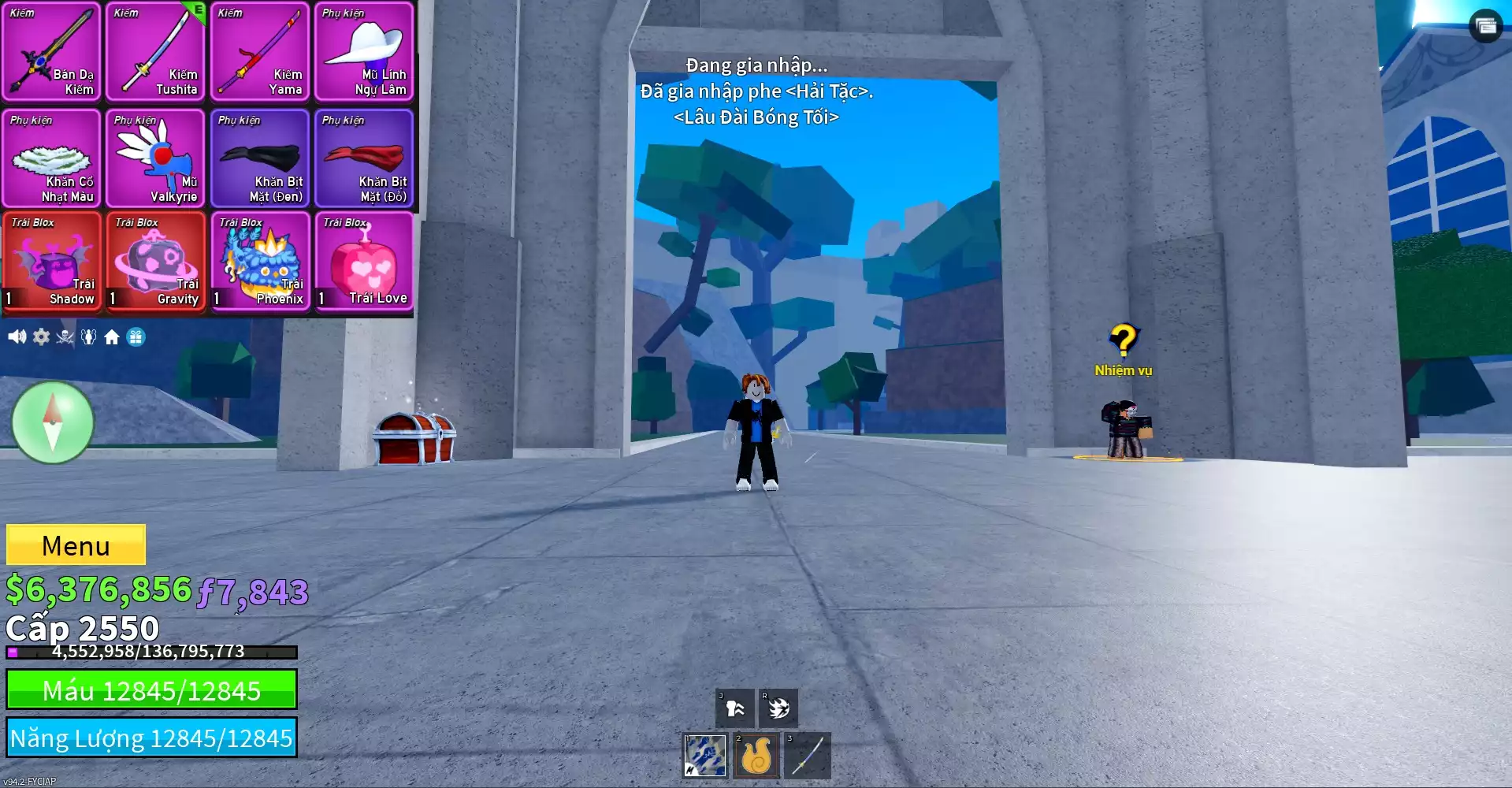 Acc nhiều Trái Đỏ Vip