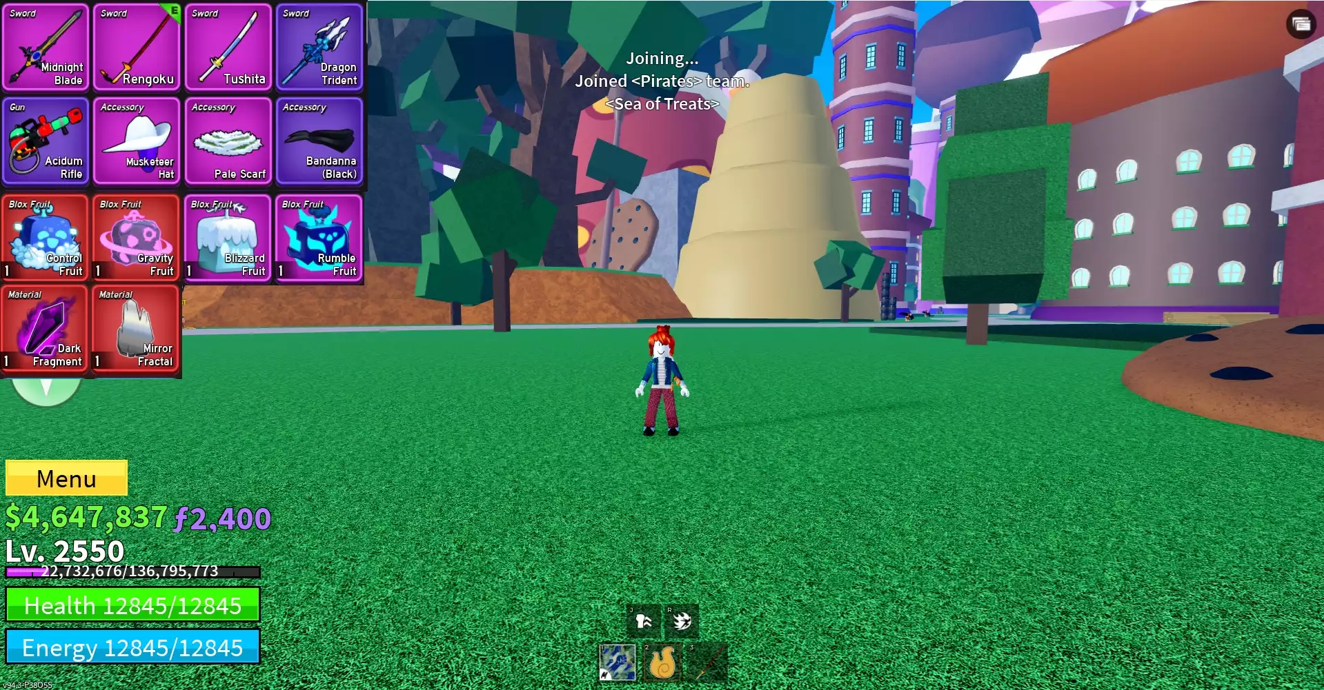 Acc nhiều Trái Đỏ Vip