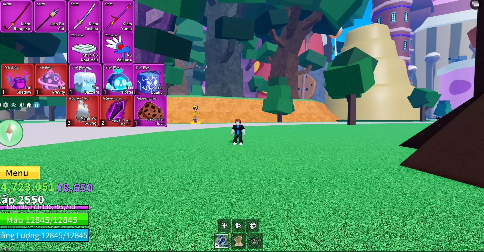 Acc nhiều Trái Đỏ Vip