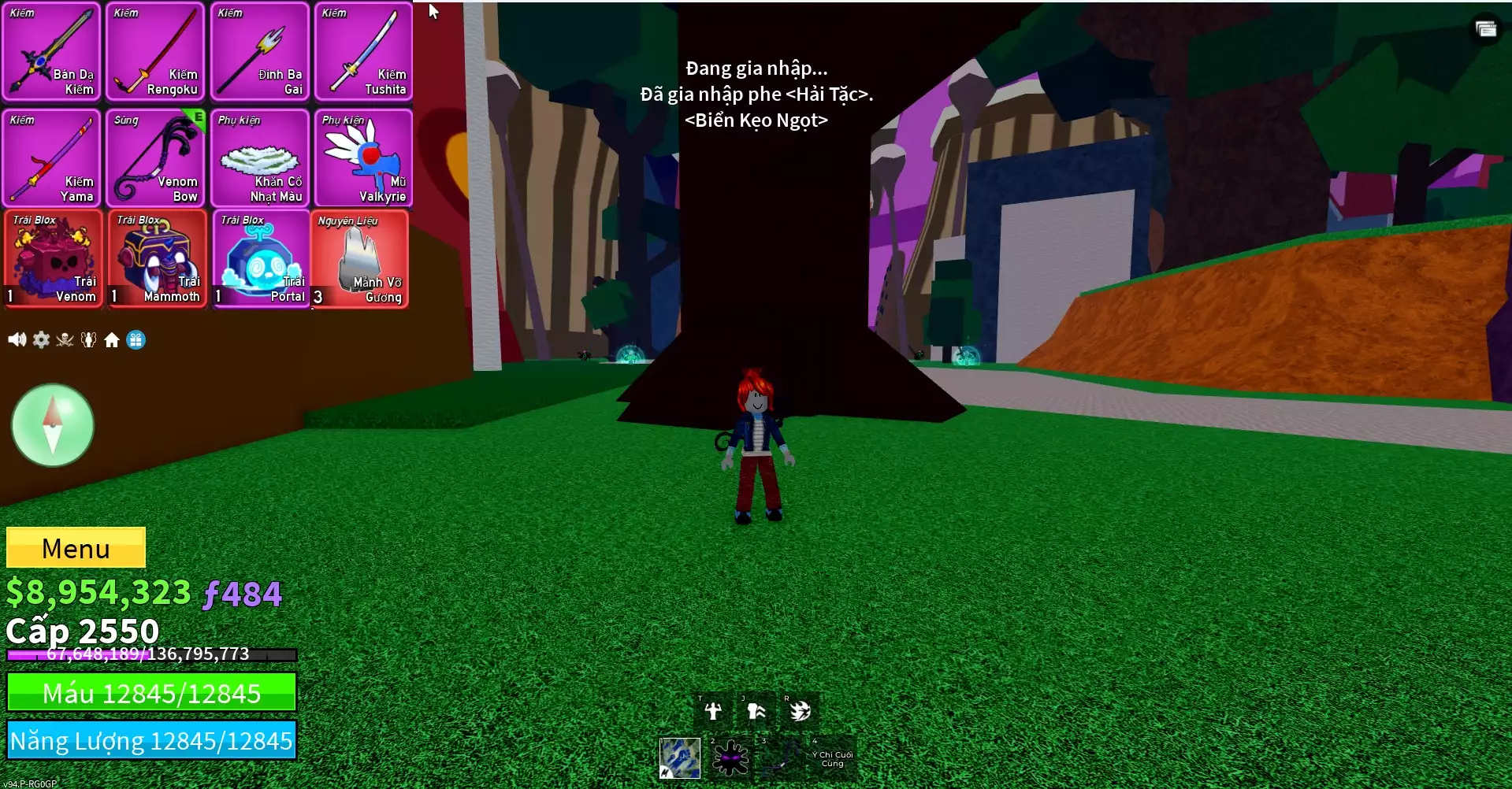 Acc nhiều Trái Đỏ Vip