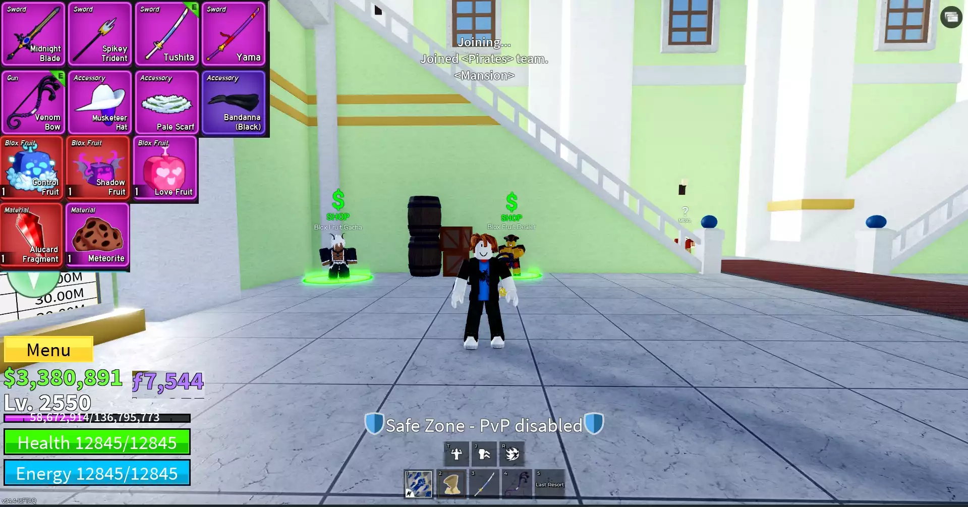 Acc nhiều Trái Đỏ Vip