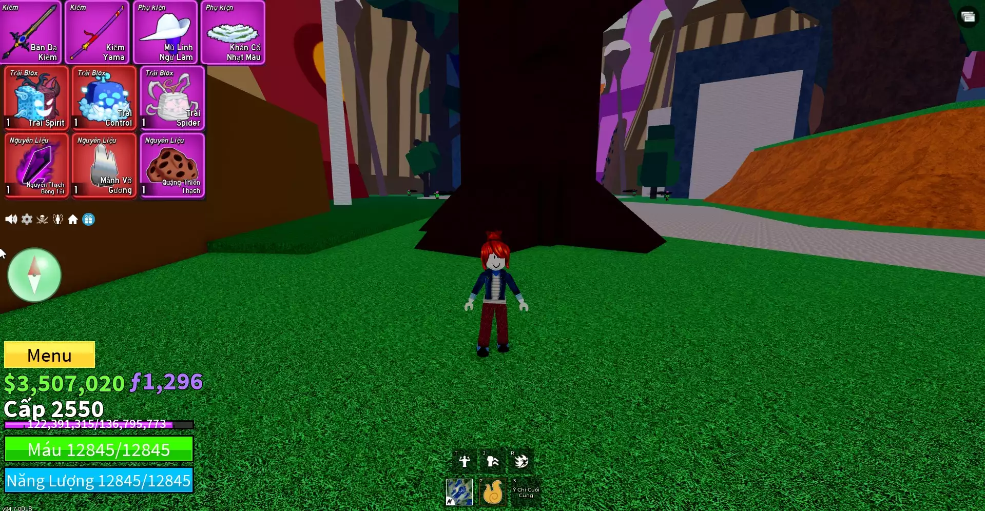 Acc nhiều Trái Đỏ Vip