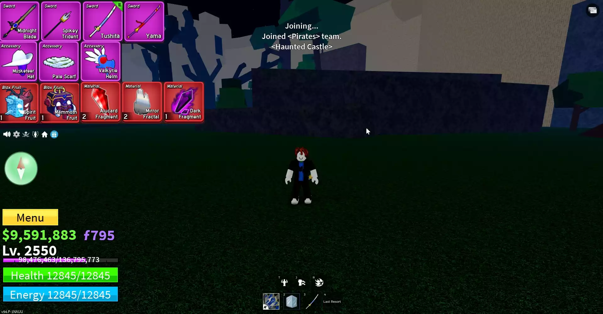 Acc nhiều Trái Đỏ Vip