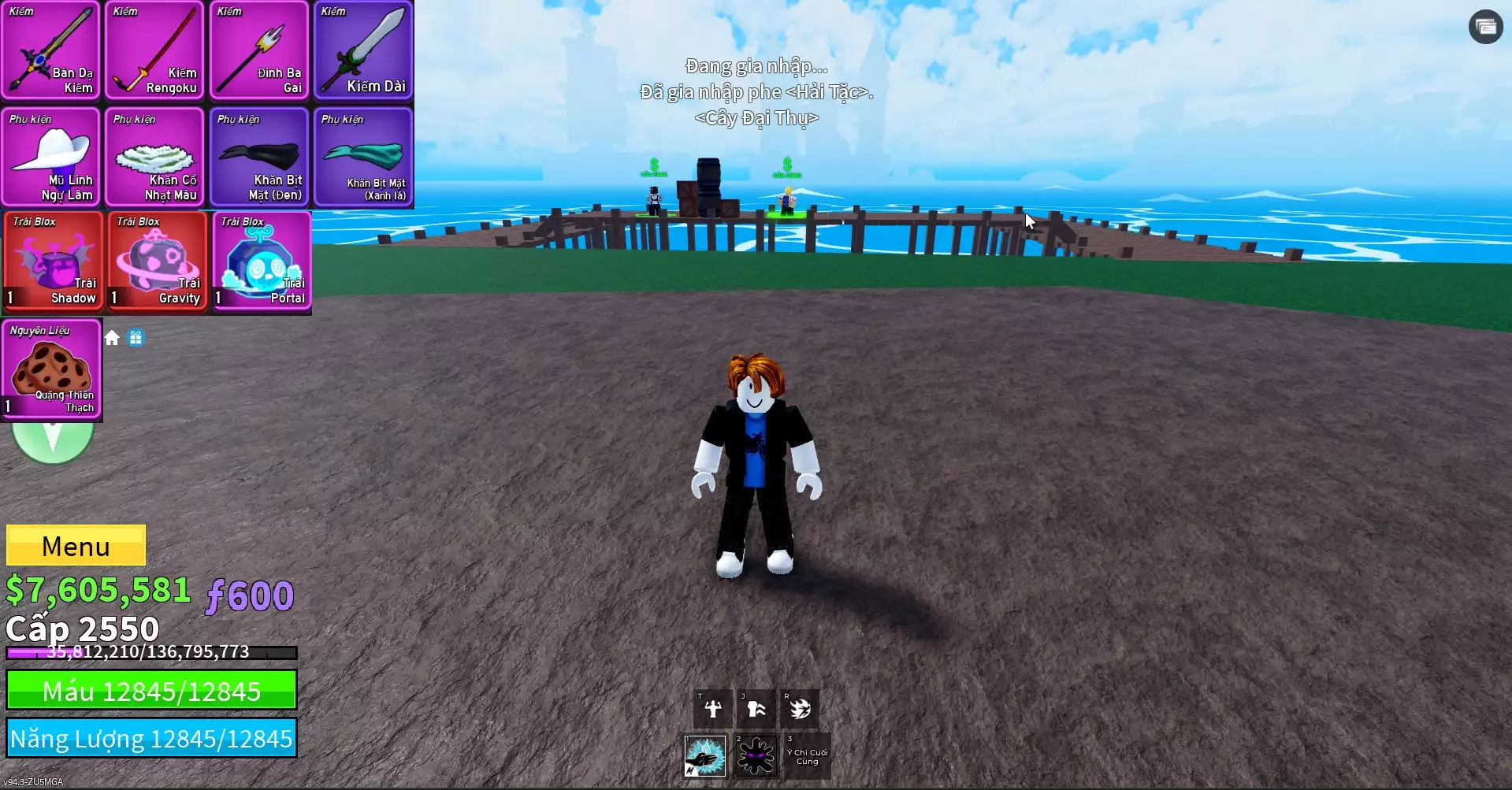 Acc nhiều Trái Đỏ Vip