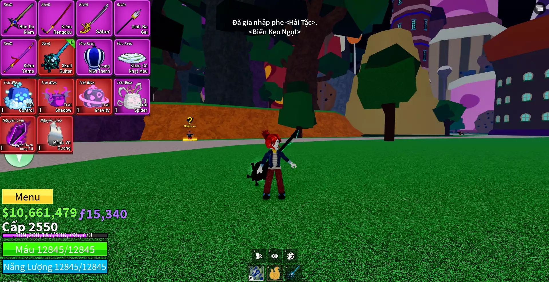 Acc nhiều Trái Đỏ Vip