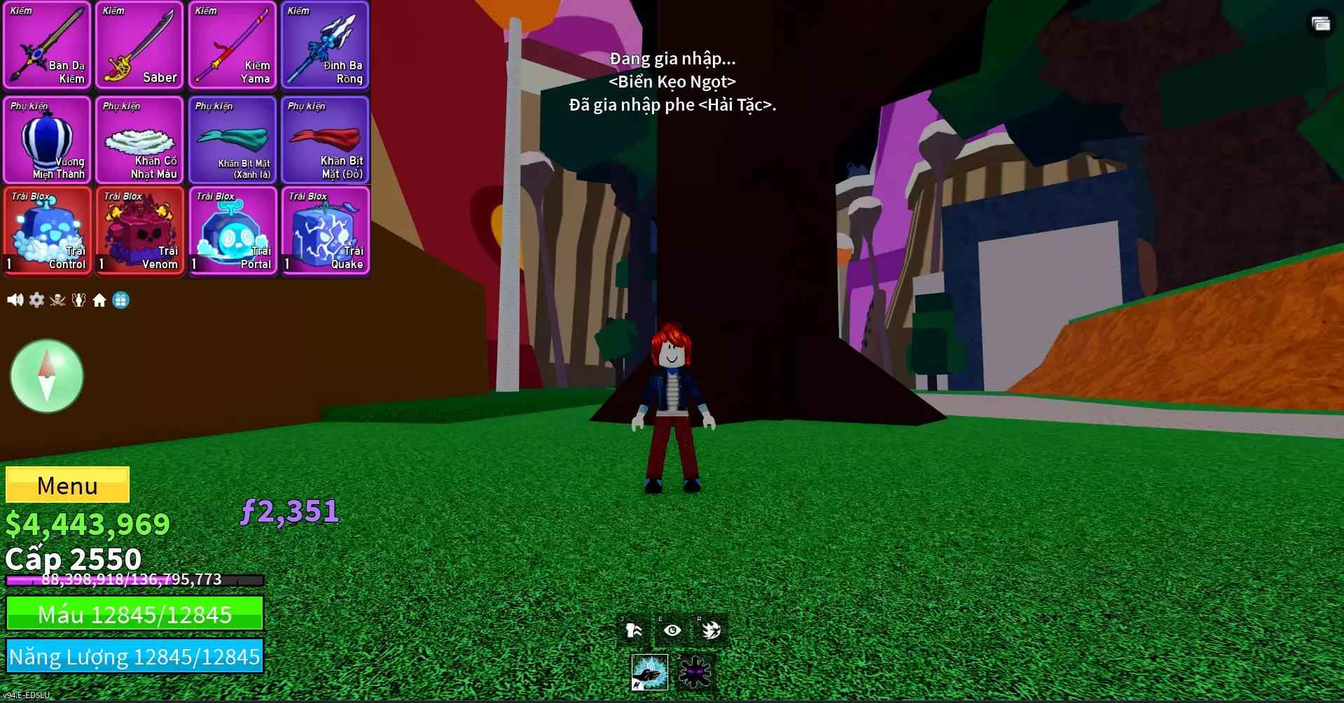 Acc nhiều Trái Đỏ Vip