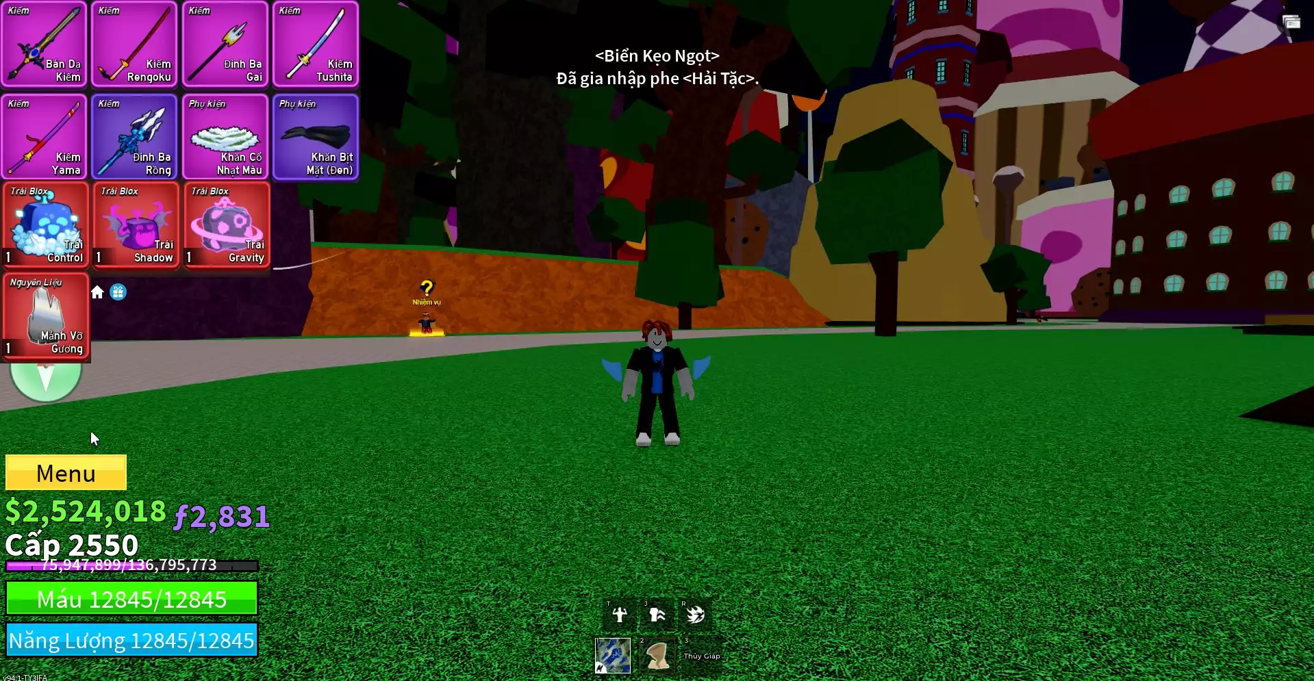 Acc nhiều Trái Đỏ Vip