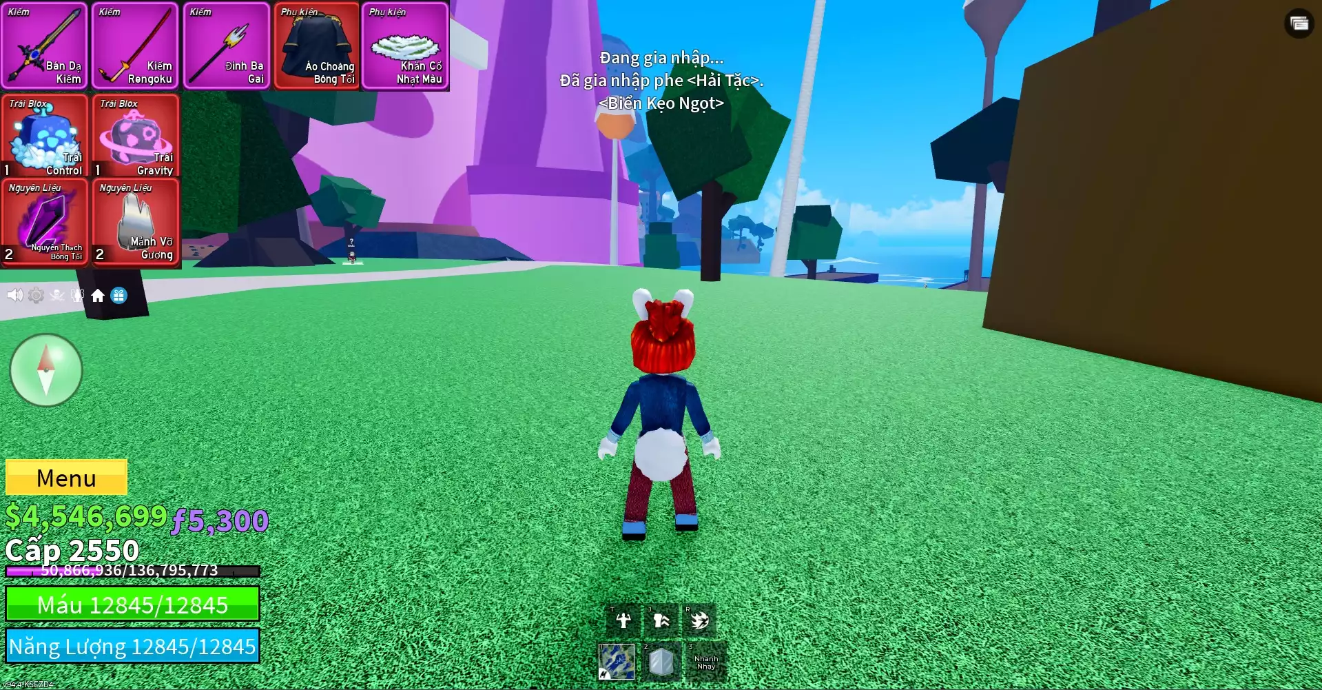 Acc nhiều Trái Đỏ Vip