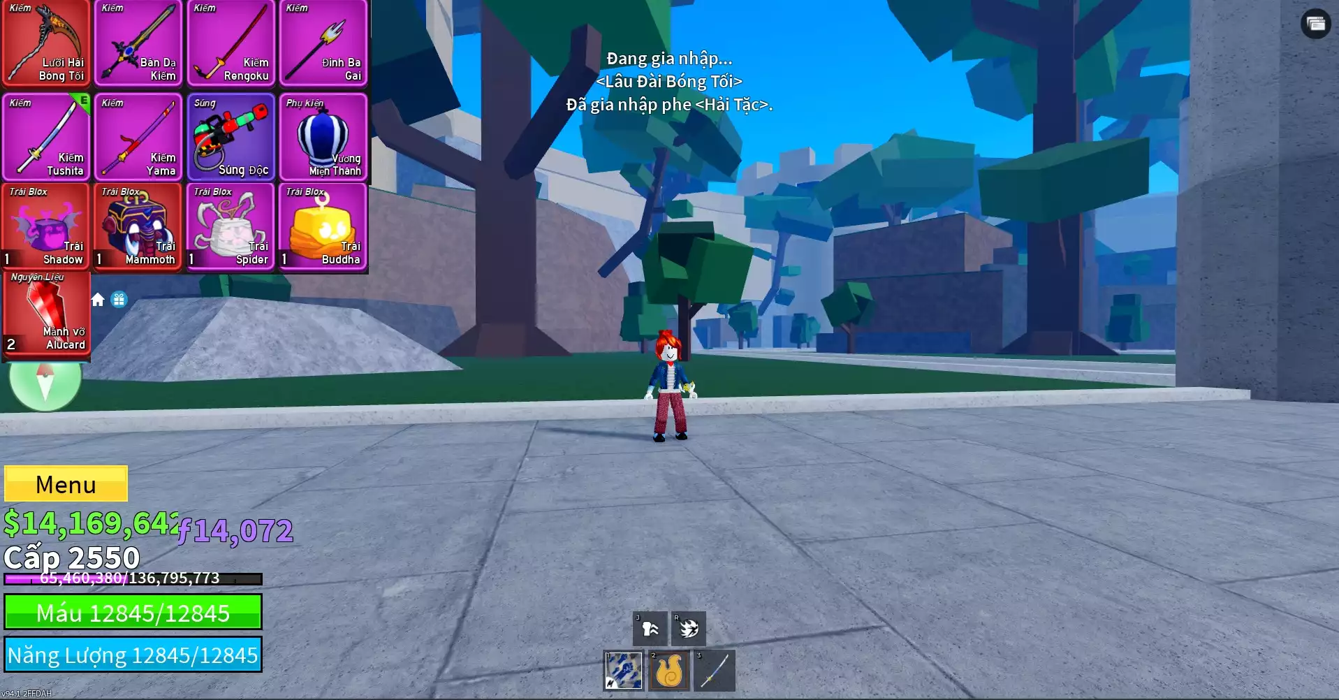 Acc nhiều Trái Đỏ Vip