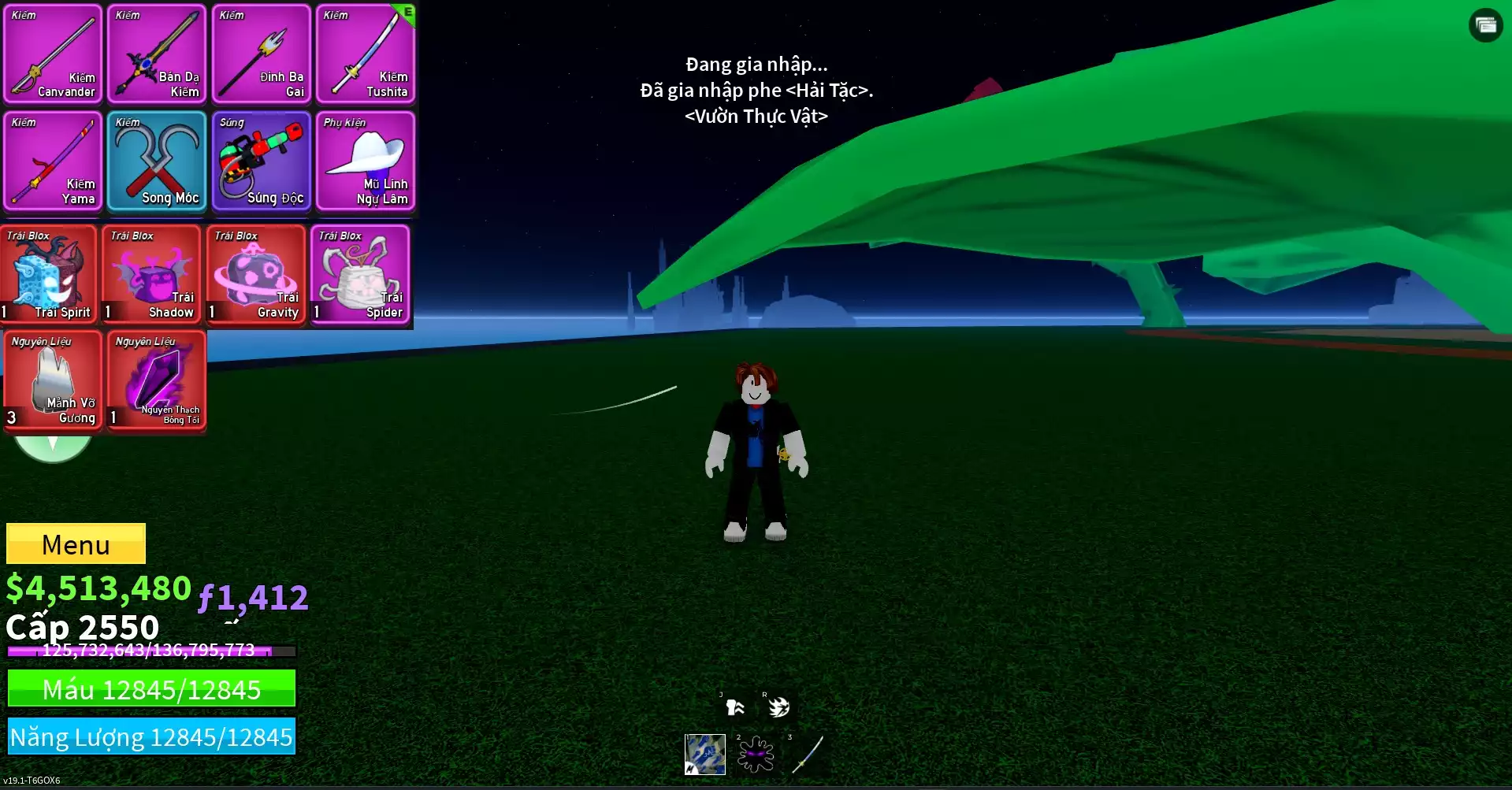 Acc nhiều Trái Đỏ Vip