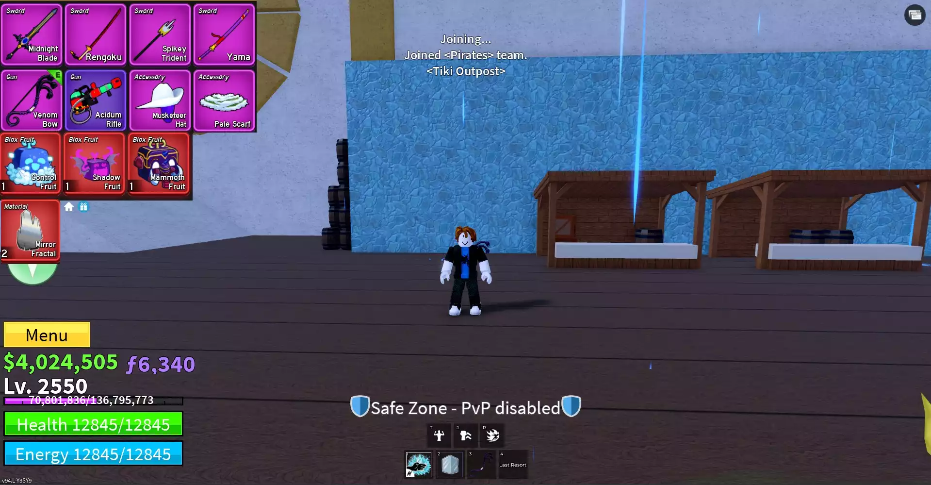 Acc nhiều Trái Đỏ Vip