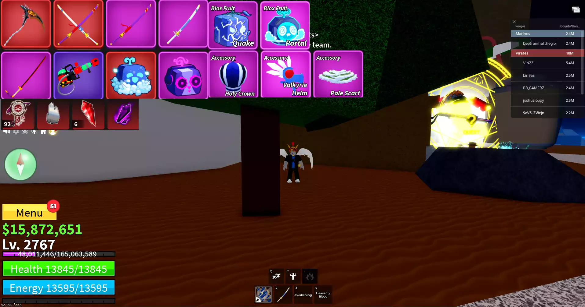 Godhuman + CDK + Thiên thần(Angel) V4 Full Gear