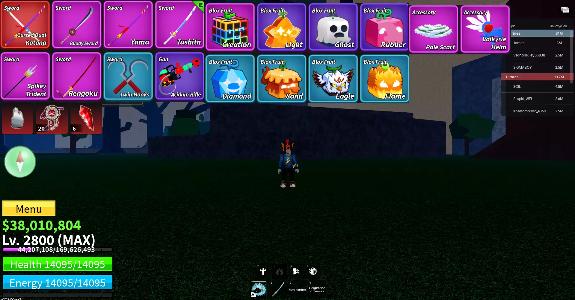 Godhuman + CDK + Ghoul V4 Full Gear