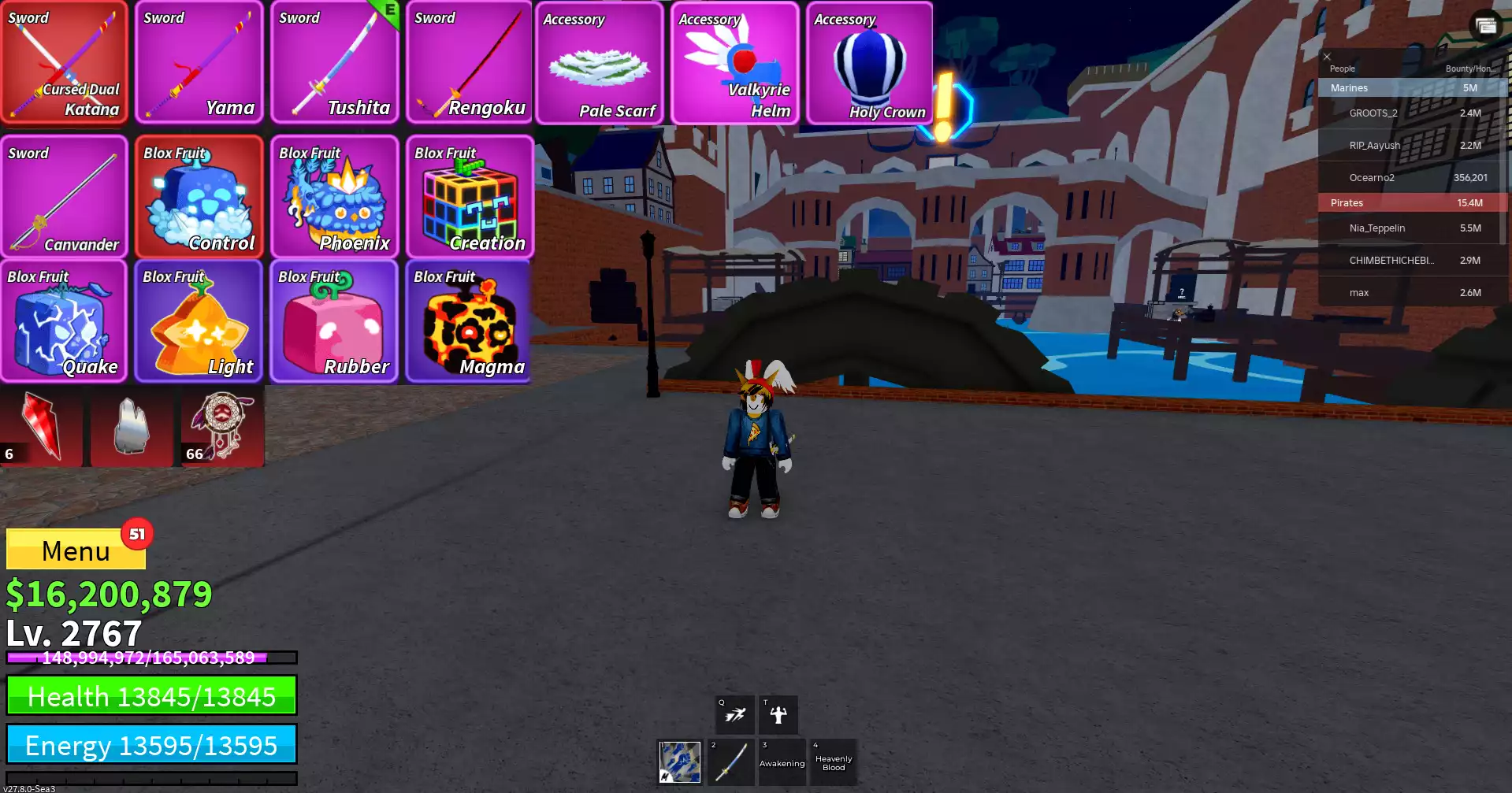 Godhuman + CDK + Thiên thần(Angel) V4 Full Gear