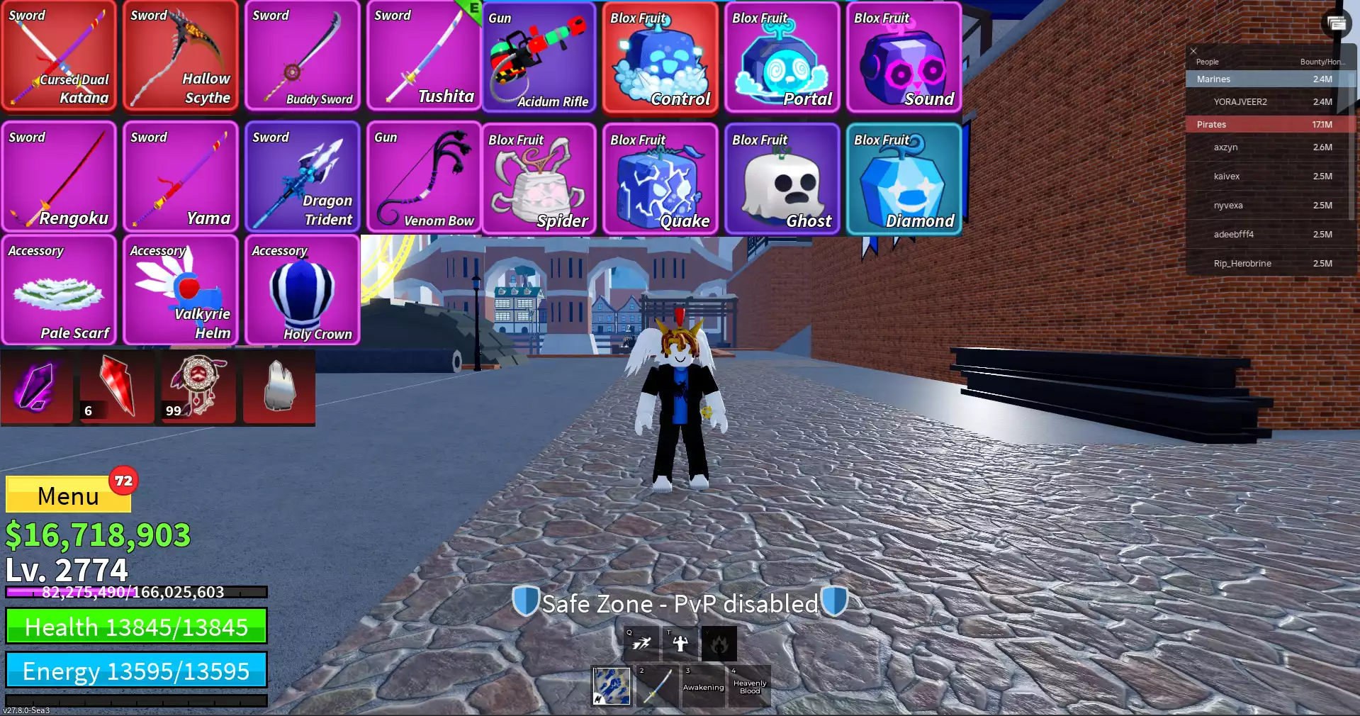 Godhuman + CDK + Thiên thần(Angel) V4 Full Gear